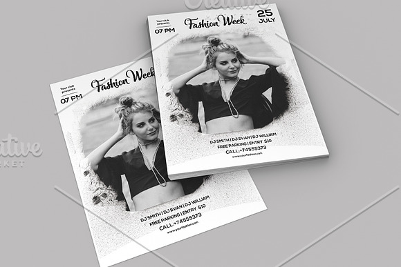 Fashion Week Flyer Template-V582 in Flyer Templates - product preview 2