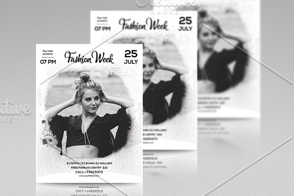 Fashion Week Flyer Template-V582 in Flyer Templates - product preview 3