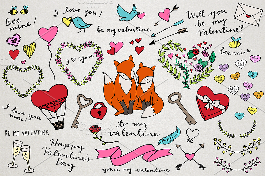 Valentine's Day Illustrations in Illustrations - product preview 8