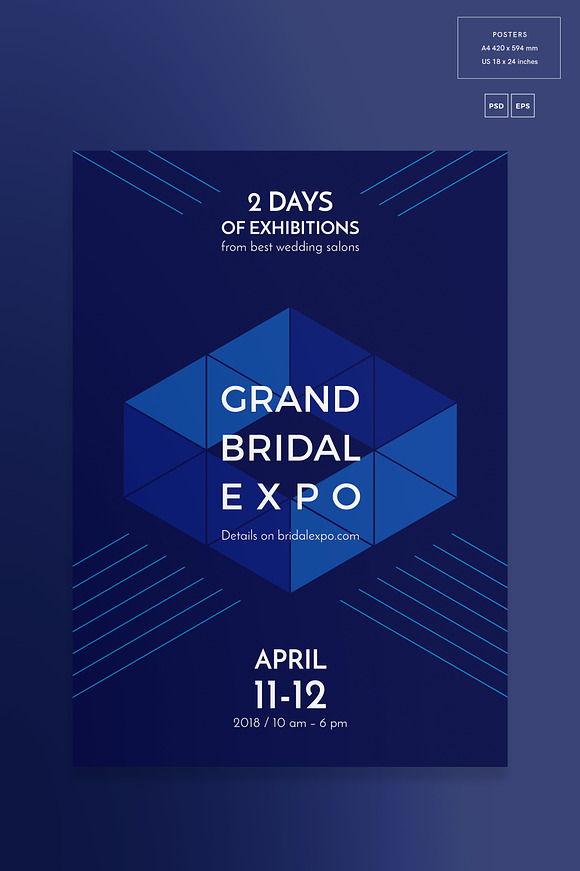Posters | Bridal Expo in Flyer Templates - product preview 1