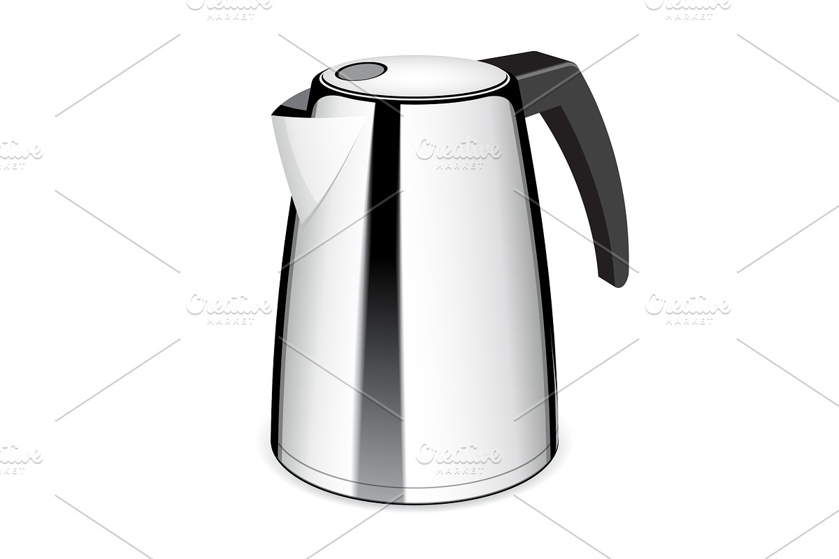 An isolated electric tea kettler in Objects - product preview 8