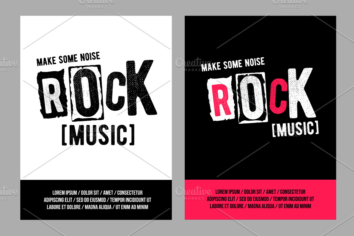 Rock music festival flyer in Flyer Templates - product preview 8