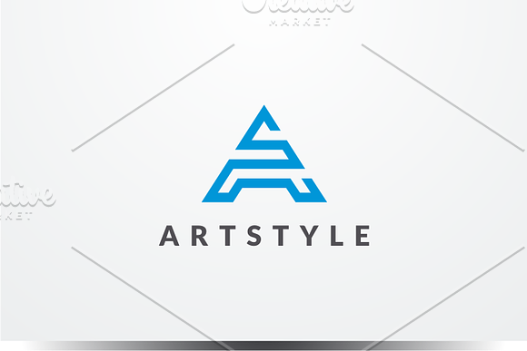 Letter A Logo in Logo Templates - product preview 1