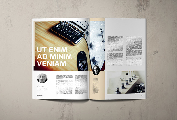 Magazine template in Magazine Templates - product preview 5