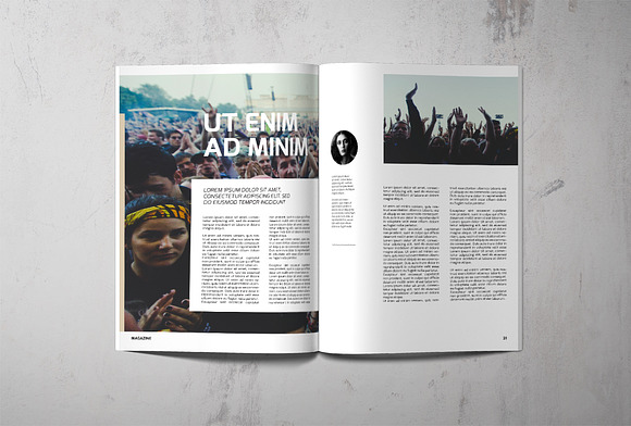 Magazine template in Magazine Templates - product preview 7
