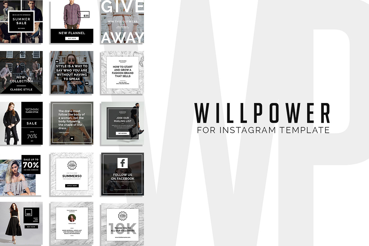 Will Power - Instagram Promotion in Instagram Templates - product preview 8
