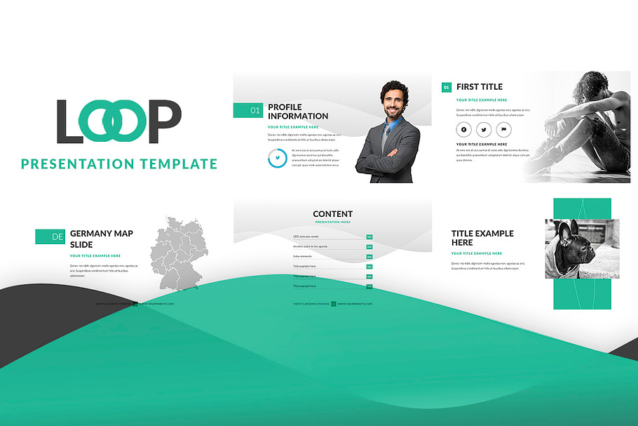 Loop | Powerpoint Presentation in PowerPoint Templates - product preview 8