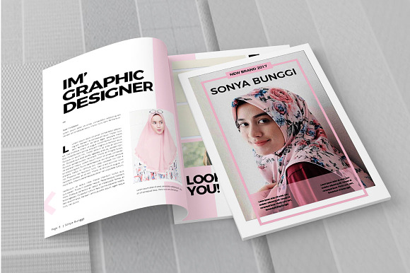 Sonya Bunggi Minimal Magazine in Magazine Templates - product preview 4