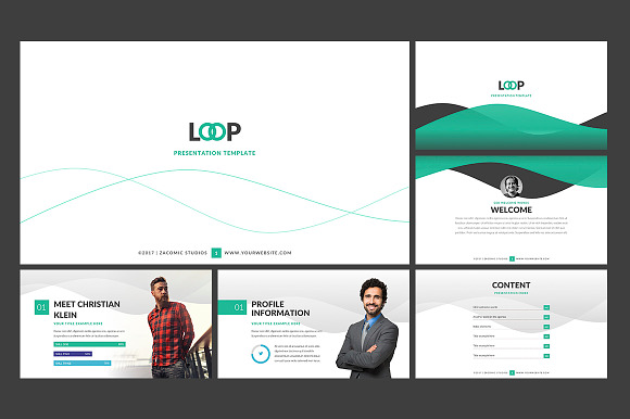 Loop | Powerpoint Presentation in PowerPoint Templates - product preview 1