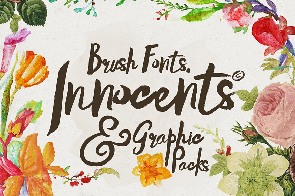 Innocents fonts & Graphic packs in Display Fonts - product preview 2