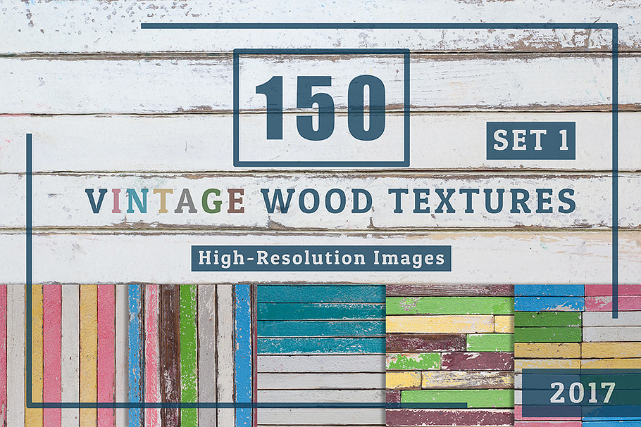 150 Vintage Wood Textures Set1 in Textures - product preview 8