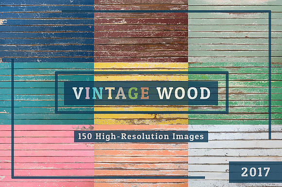 150 Vintage Wood Textures Set1 in Textures - product preview 4