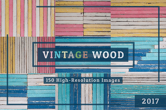 150 Vintage Wood Textures Set1 in Textures - product preview 6