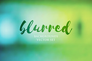 Vector Blurred Backgrounds