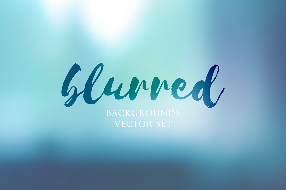 Vector Blurred Backgrounds in Textures - product preview 8