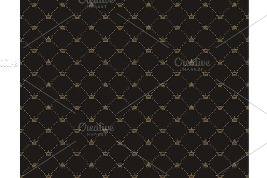 Black royal background in Patterns - product preview 8