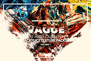 Vague I: 12 Acrylics Textures