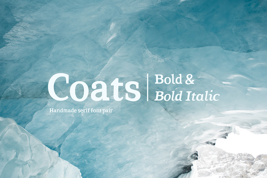 Coats Bold & Coats Bold Italic in Serif Fonts - product preview 8
