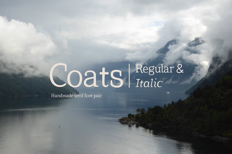 Coats Regular & Coats Italic in Serif Fonts - product preview 8