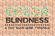 Color Blindness Test Typeface