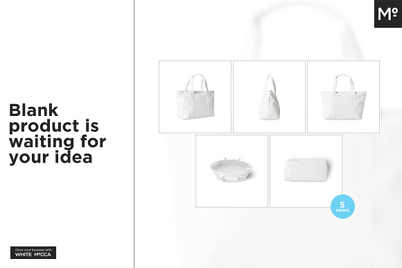Canvas Bag Mock-up in Product Mockups - product preview 2