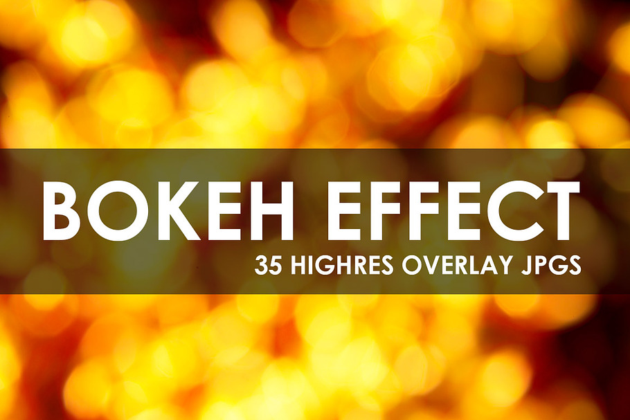 Bokeh Effect Overlay Pack in Textures - product preview 8