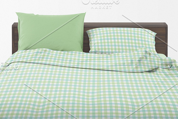 Linen Bedding Mockup Set in Product Mockups - product preview 6