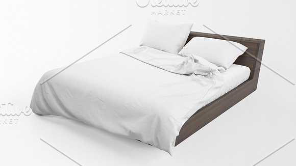Linen Bedding Mockup Set in Product Mockups - product preview 10