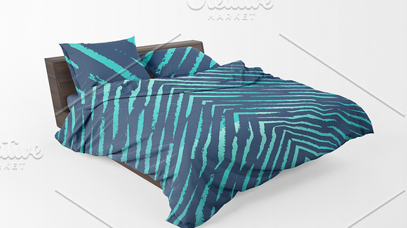 Linen Bedding Mockup Set in Product Mockups - product preview 18