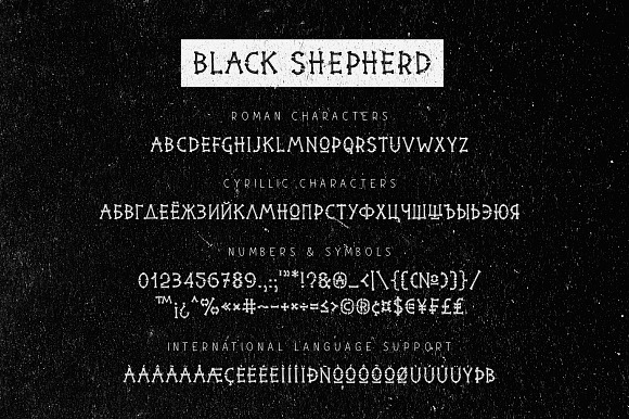 Black Shepherd in Pirate Fonts - product preview 4