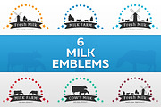 Milk Emblems