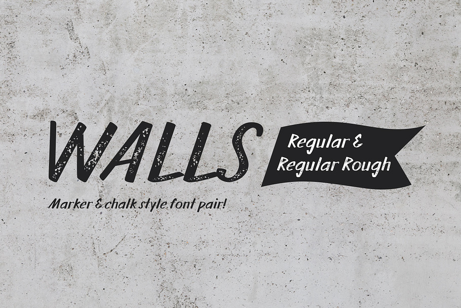 Walls Regular & Walls Rough Regular
