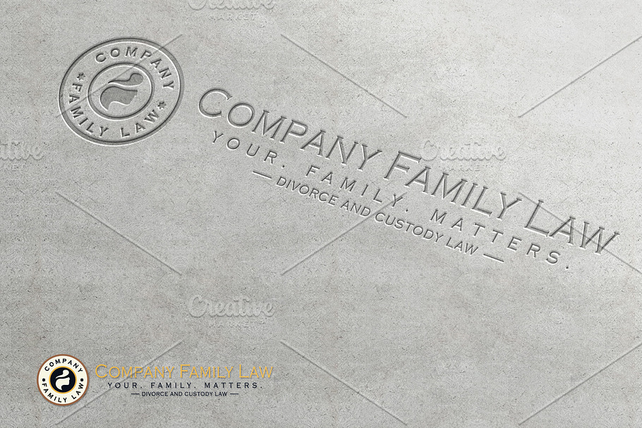 Family Law Company Logo in Logo Templates - product preview 8