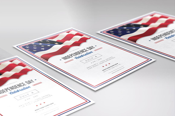 Independence Day Celebration Flyer in Flyer Templates - product preview 1
