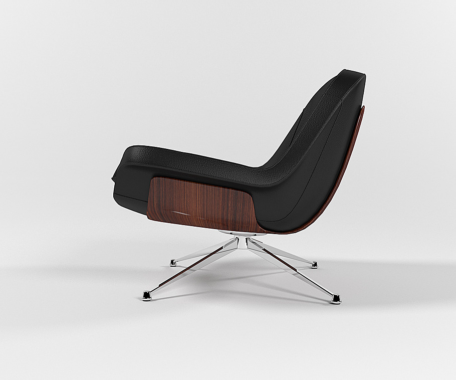 Mikasa lounge armchair in Furniture - product preview 2