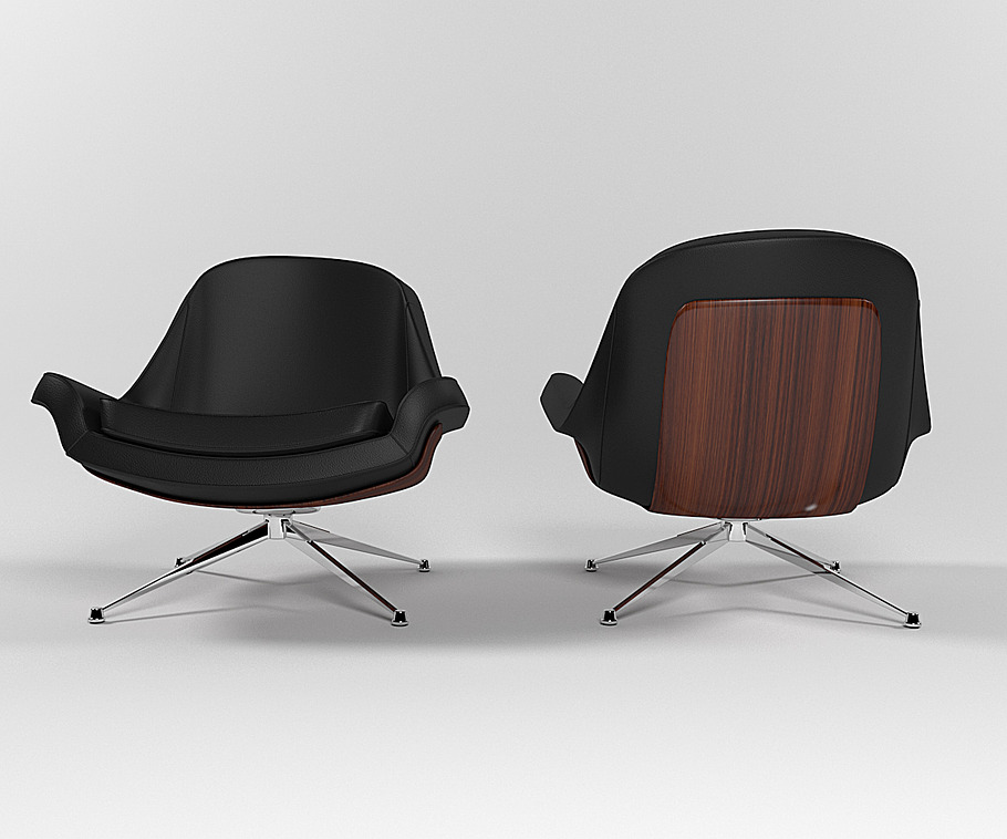 Mikasa lounge armchair in Furniture - product preview 3