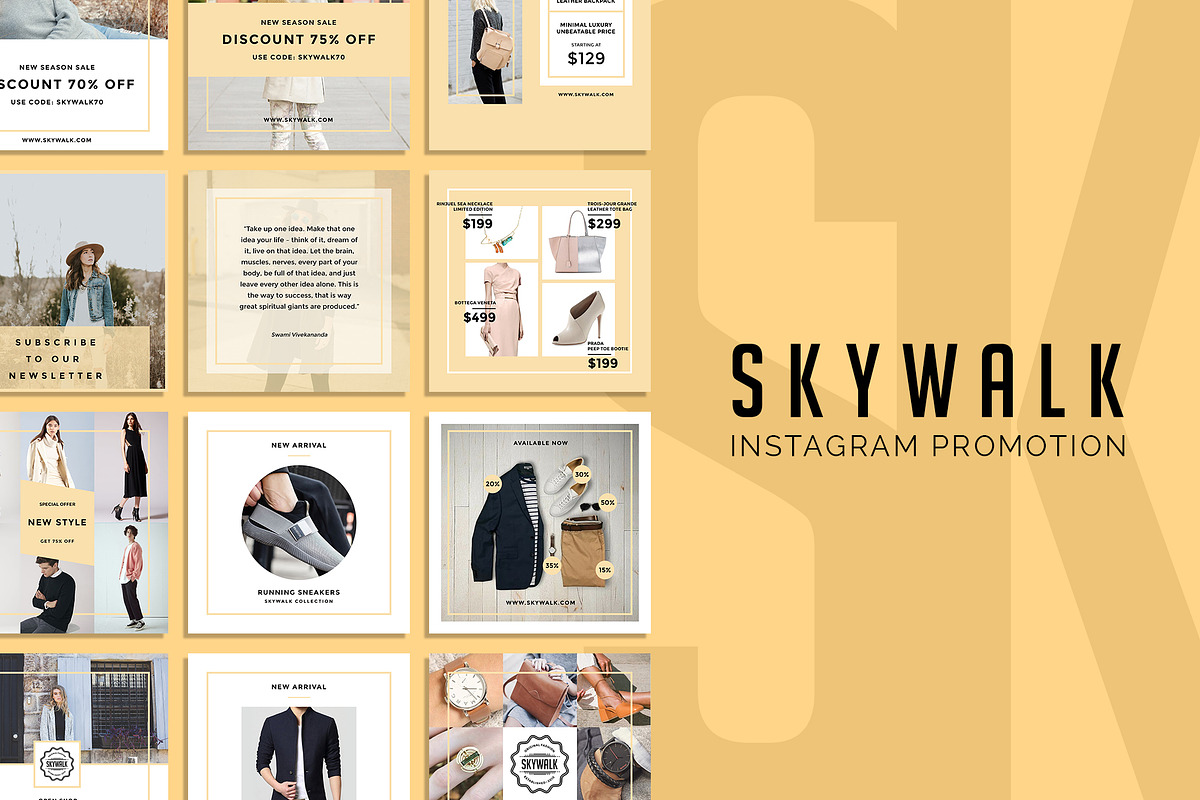 Skywalk - Instagram Promotion in Instagram Templates - product preview 8