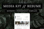 Media Kit | Press Kit | Resume No.2