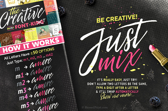 The Creative Font-Kit in Script Fonts - product preview 2