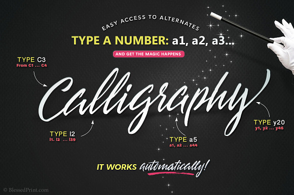 The Creative Font-Kit in Script Fonts - product preview 5