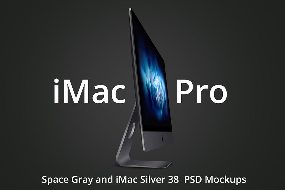 iMac Pro and iMac Mockups
