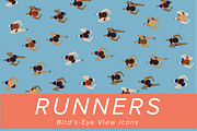 Runner Illustrative Icons