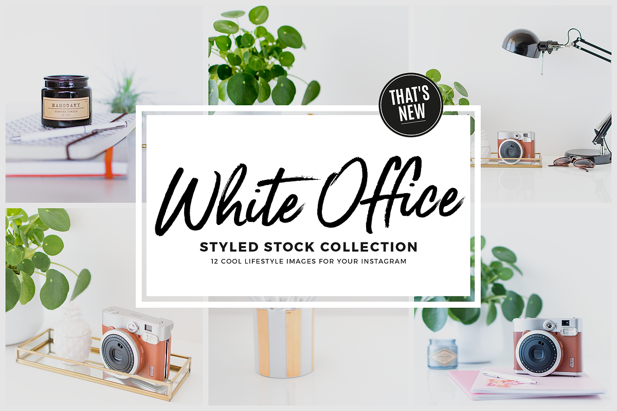 White Office | Stock Photo Bundle in Product Mockups - product preview 8