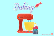 Digital Clipart Baking