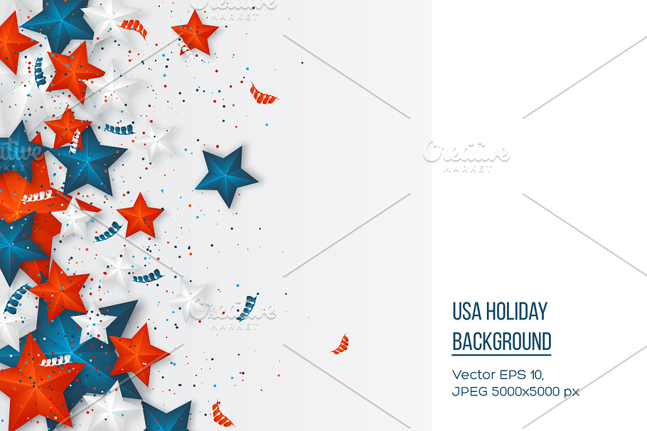 USA holiday background. in Illustrations - product preview 8