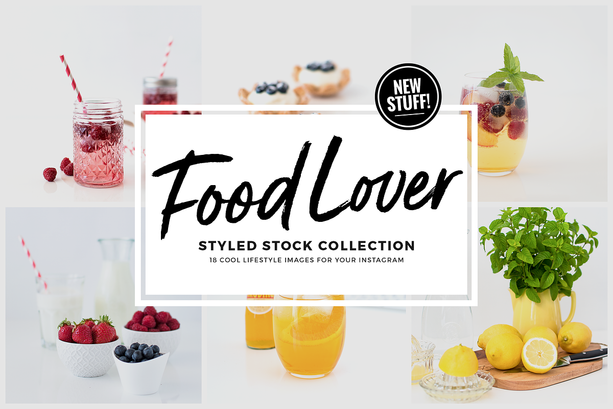 Food Lover | Stock Photo Bundle in Product Mockups - product preview 8