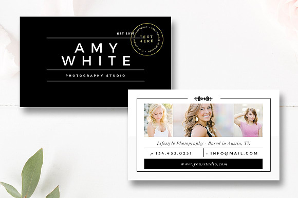 Senior Photographer Marketing Set in Magazine Templates - product preview 2