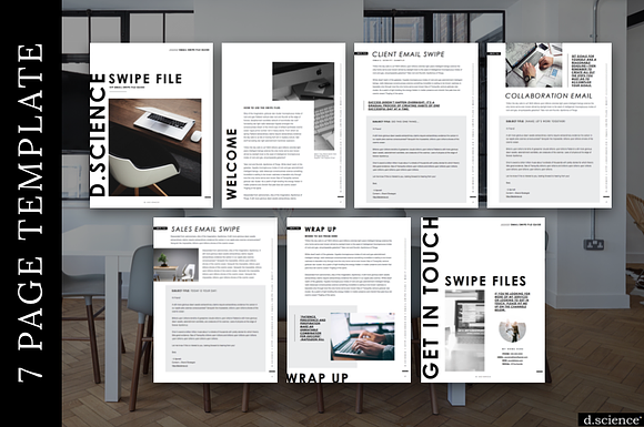 Mini Ebook | Swipe File | No. 1 in Magazine Templates - product preview 2