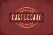 Castlecary Vintage Label Typeface