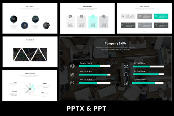 Pinki Powerpoint Template in PowerPoint Templates - product preview 4